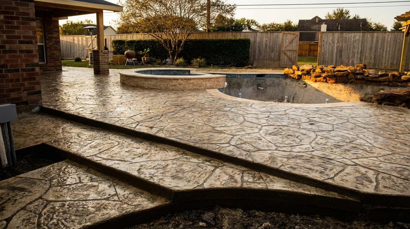 Concrete project by South Coastal Builders