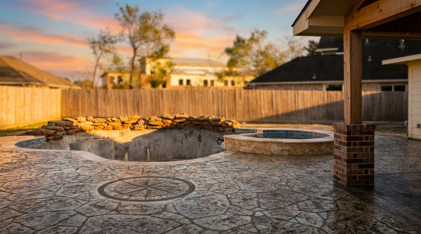 Concrete project by South Coastal Builders